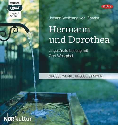 Cover des Buches Hermann und Dorothea von 