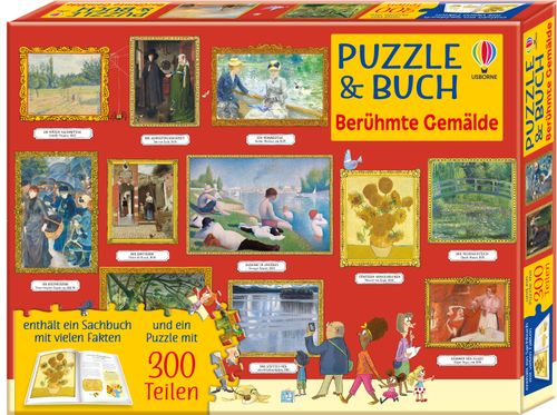 Cover des Buches Puzzle & Buch: Berühmte Gemälde von 