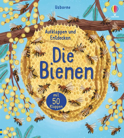 Cover des Buches Aufklappen und Entdecken: Die Bienen von Emily Bone