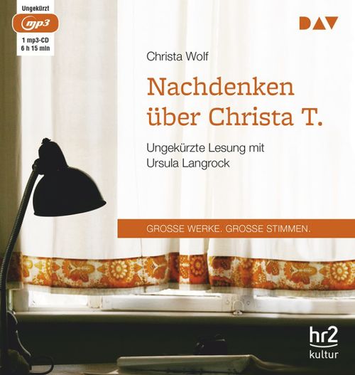Cover des Buches Nachdenken über Christa T. von 