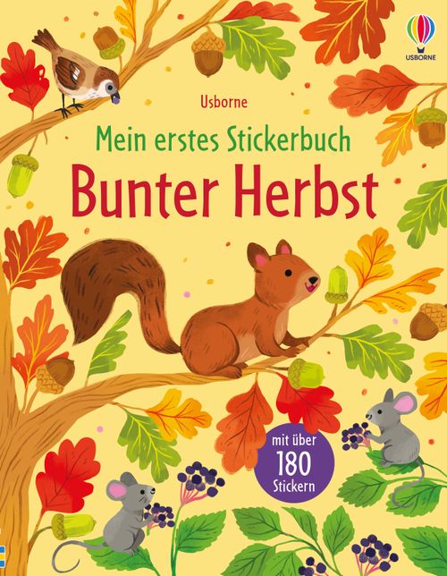 Cover des Buches Mein erstes Stickerbuch: Bunter Herbst von 