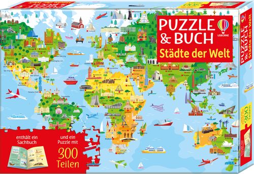 Cover des Buches Puzzle & Buch: Städte der Welt von 