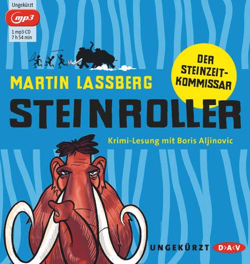 Cover des Buches Steinroller. Der Steinzeit-Kommissar von Martin Lassberg