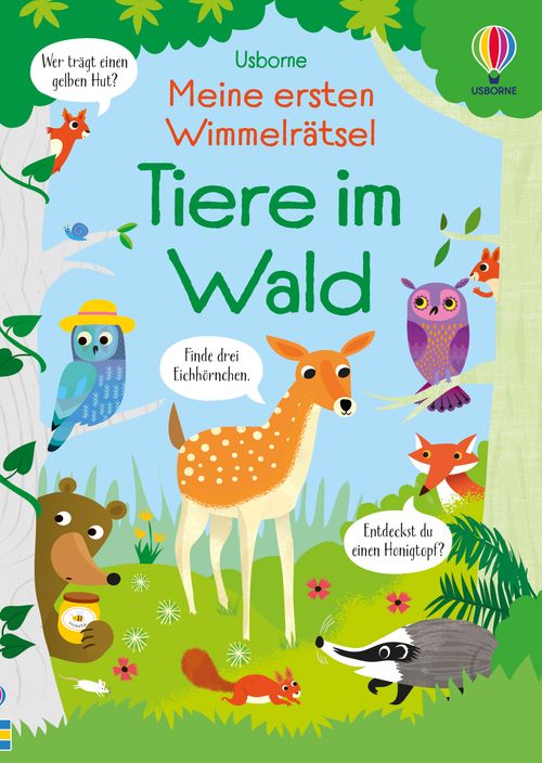 Cover des Buches Meine ersten Wimmelrätsel: Tiere im Wald von 