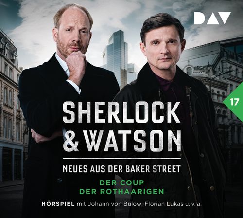 Cover des Buches Sherlock & Watson – Neues aus der Baker Street: Der Coup der Rothaarigen (Fall 17) von Viviane Koppelmann, Peter Jordan
