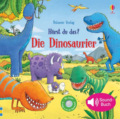 Cover des Buches Hörst du das? Die Dinosaurier von 