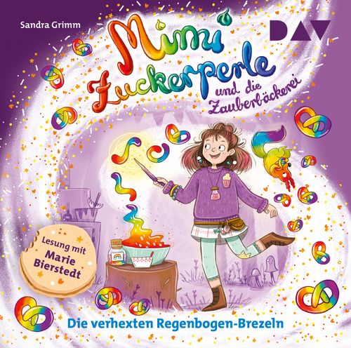 Cover des Buches Mimi Zuckerperle und die Zauberbäckerei – Teil 3: Die verhexten Regenbogen-Brezeln von 