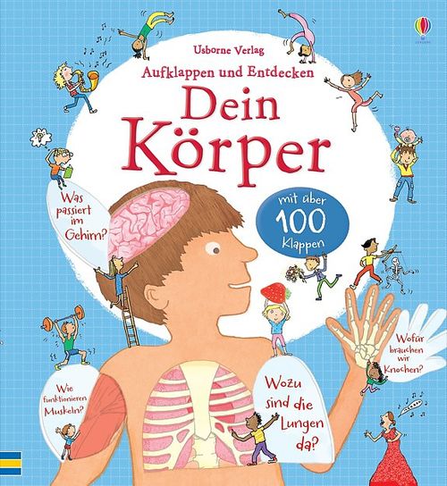 Cover des Buches Aufklappen und Entdecken: Dein Körper von 