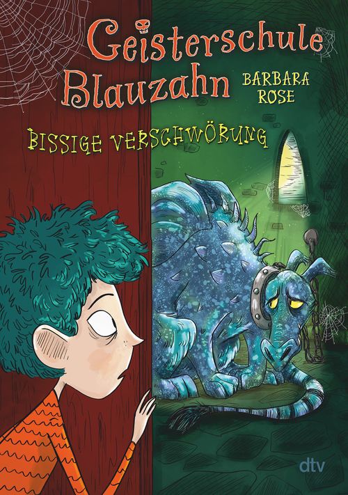 Cover des Buches Geisterschule Blauzahn – Bissige Verschwörung von Barbara Rose