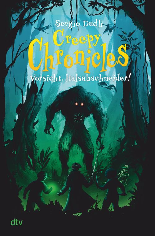 Cover des Buches Creepy Chronicles – Vorsicht, Halsabschneider! von 