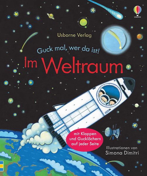 Cover des Buches Guck mal, wer da ist! Im Weltraum von Anna Milbourne