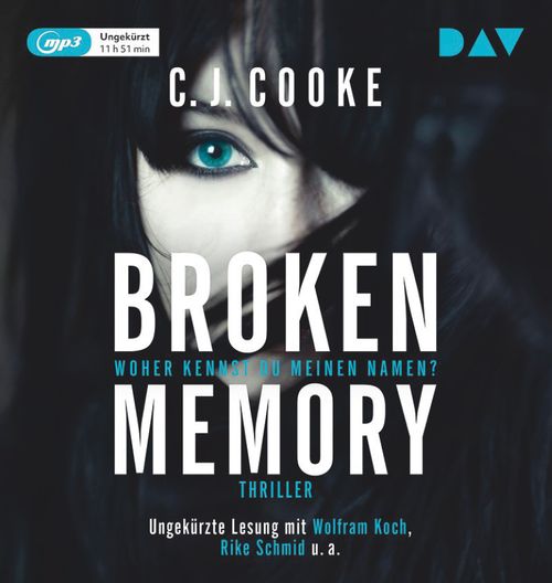 Cover des Buches Broken Memory von 