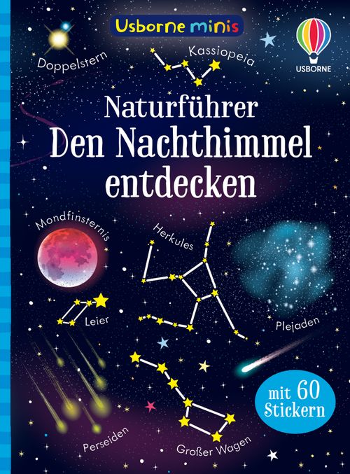 Cover des Buches Usborne Minis Naturführer: Den Nachthimmel entdecken von 