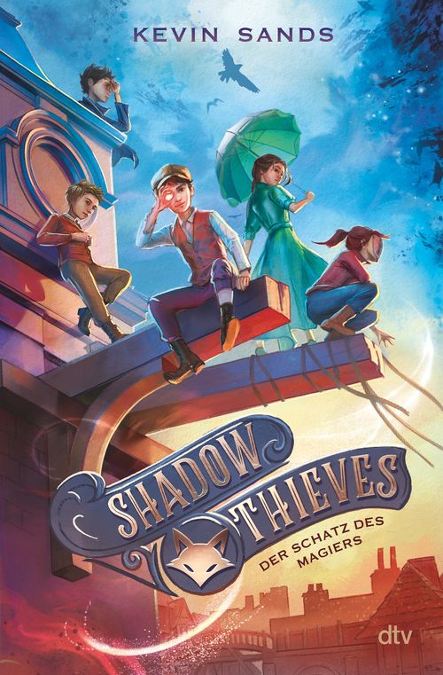 Cover des Buches Shadow Thieves – Der Schatz des Magiers von Kevin Sands