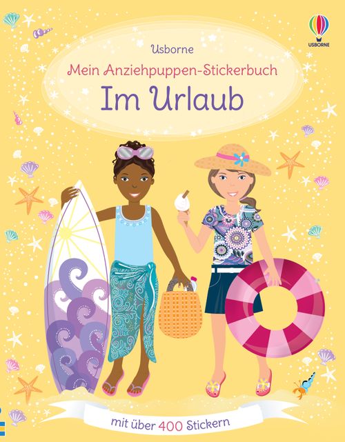 Cover des Buches Mein Anziehpuppen-Stickerbuch: Im Urlaub von 