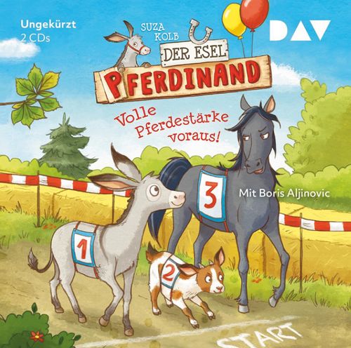 Cover des Buches Der Esel Pferdinand – Teil 3: Volle Pferdestärke voraus! von 