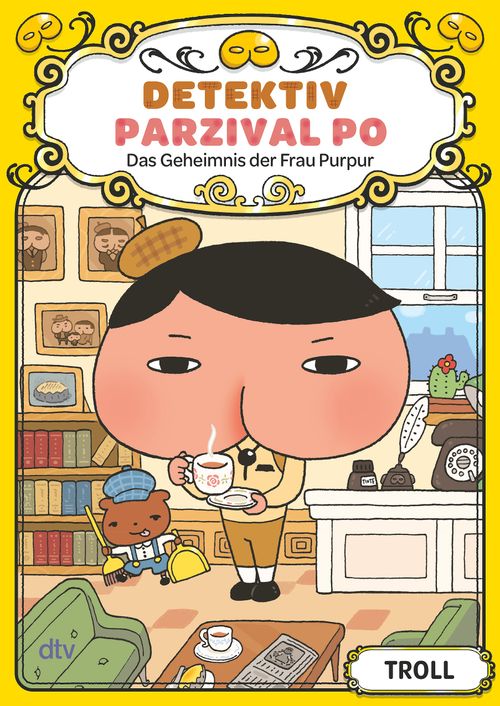 Cover des Buches  Detektiv Parzival Po (1) - Das Geheimnis der Frau Purpur von  Troll