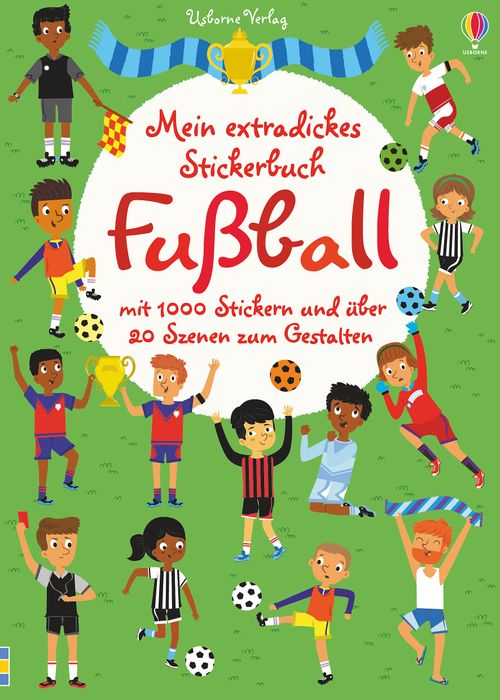 Cover des Buches Mein extradickes Stickerbuch: Fußball von 