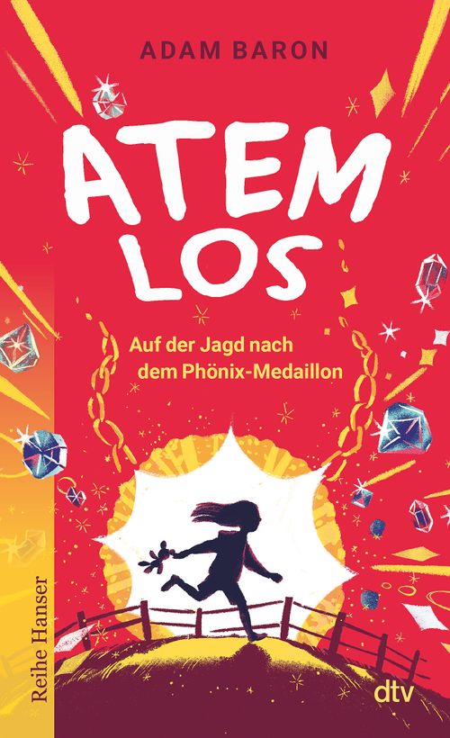 Cover des Buches Atemlos von Adam Baron