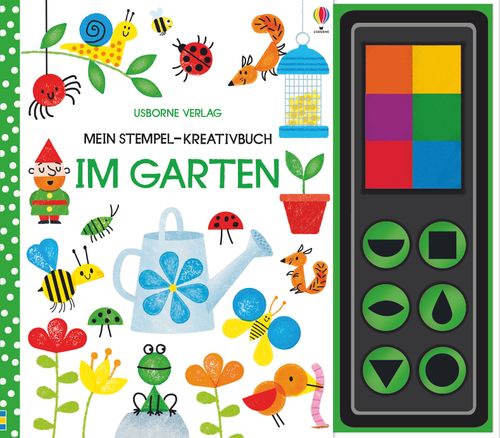 Cover des Buches Mein Stempel-Kreativbuch: Im Garten von 