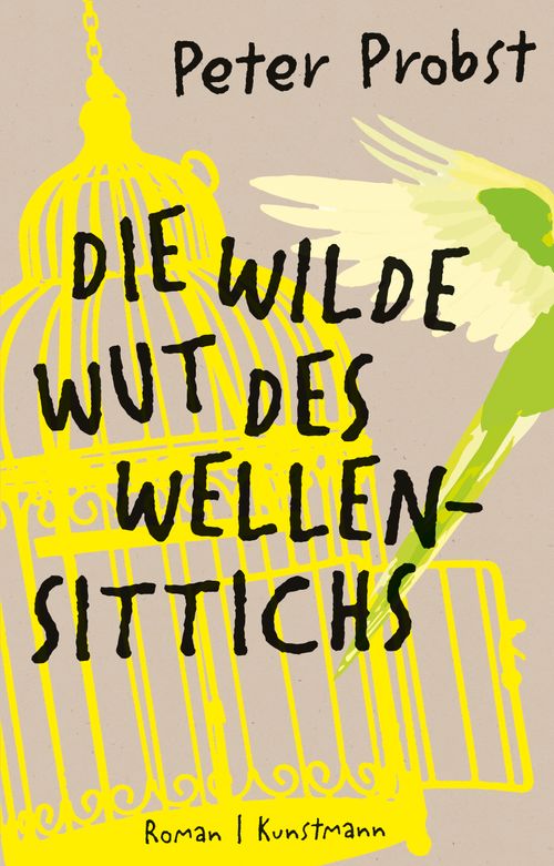 Cover des Buches Die wilde Wut des Wellensittichs von 