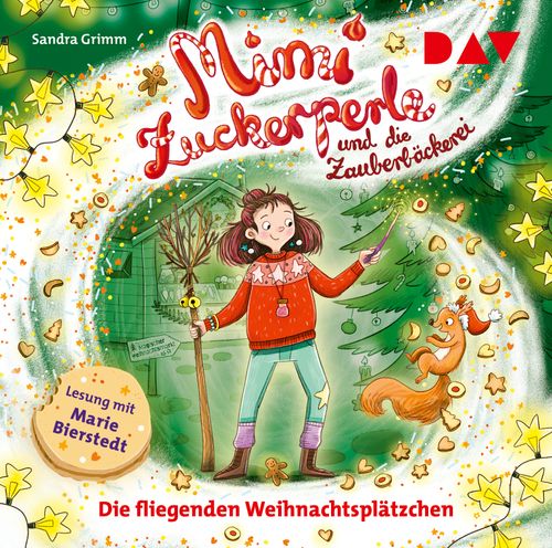 Cover des Buches Mimi Zuckerperle und die Zauberbäckerei – Teil 2: Die fliegenden Weihnachtsplätzchen von 