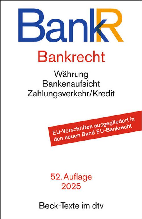 Cover des Buches Bankrecht von 