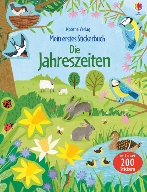 Cover des Buches Mein erstes Stickerbuch: Die Jahreszeiten von 