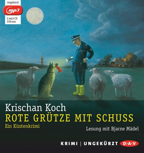 Cover des Buches Rote Grütze mit Schuss. Ein Küstenkrimi von Krischan Koch