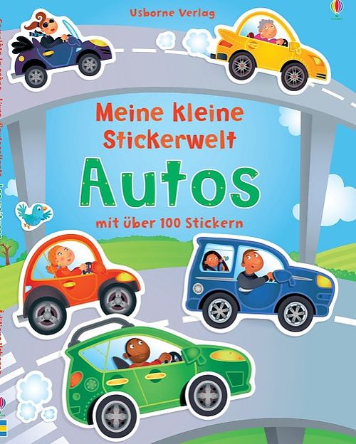 Cover des Buches Meine kleine Stickerwelt: Autos von Felicity Brooks