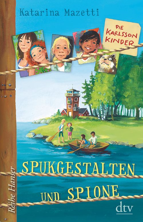Cover des Buches Die Karlsson-Kinder Spukgestalten und Spione von 