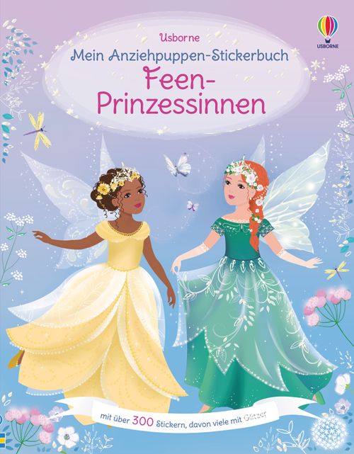 Cover des Buches Mein Anziehpuppen-Stickerbuch: Feen-Prinzessinnen von 