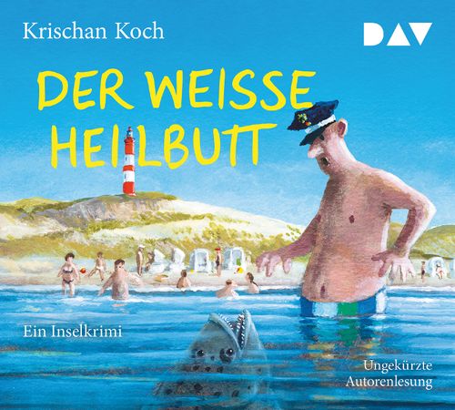Cover des Buches Der weiße Heilbutt. Ein Inselkrimi von Krischan Koch