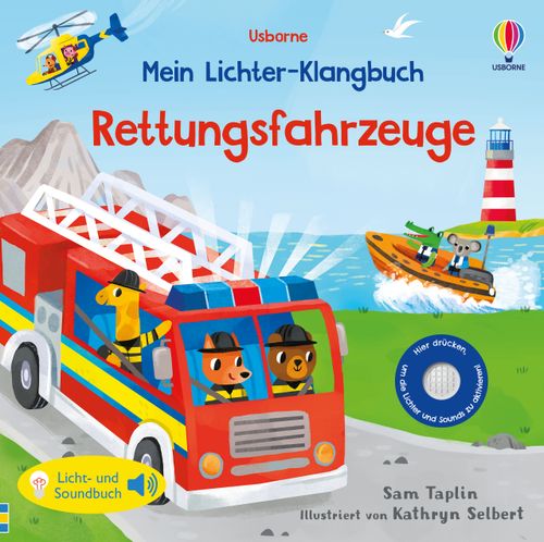 Cover des Buches Mein Lichter-Klangbuch: Rettungsfahrzeuge von 