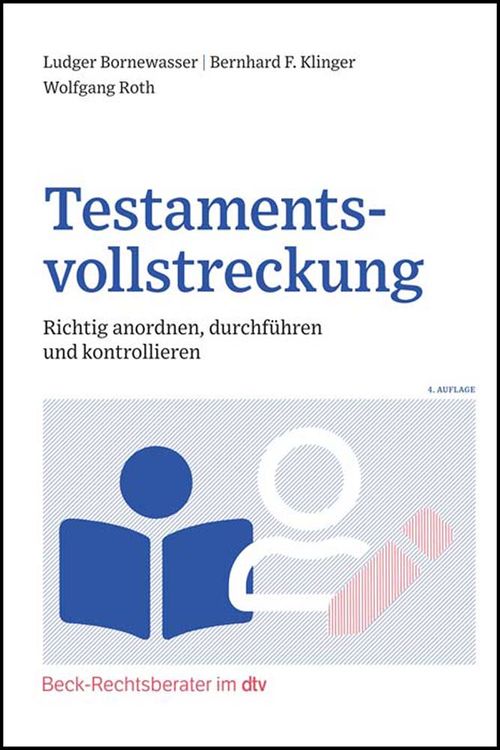 Cover des Buches Testamentsvollstreckung von 