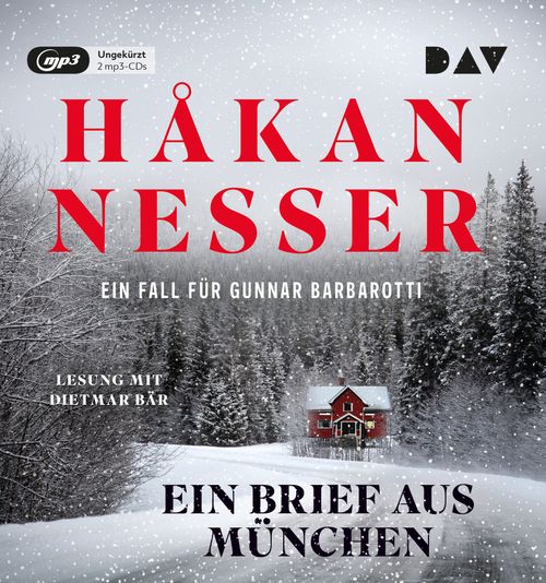 Cover des Buches Ein Brief aus München. Ein Fall für Gunnar Barbarotti von Håkan Nesser