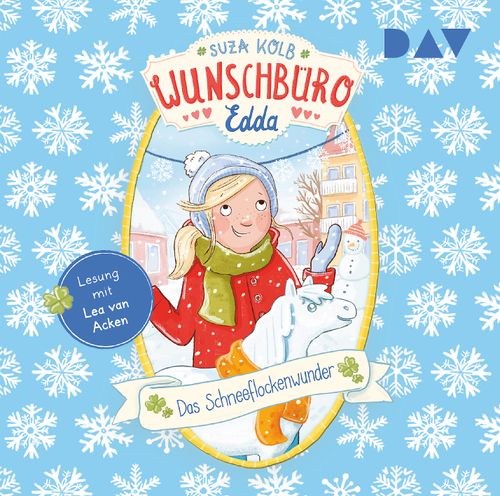 Cover des Buches Wunschbüro Edda – Teil 6: Das Schneeflockenwunder von 