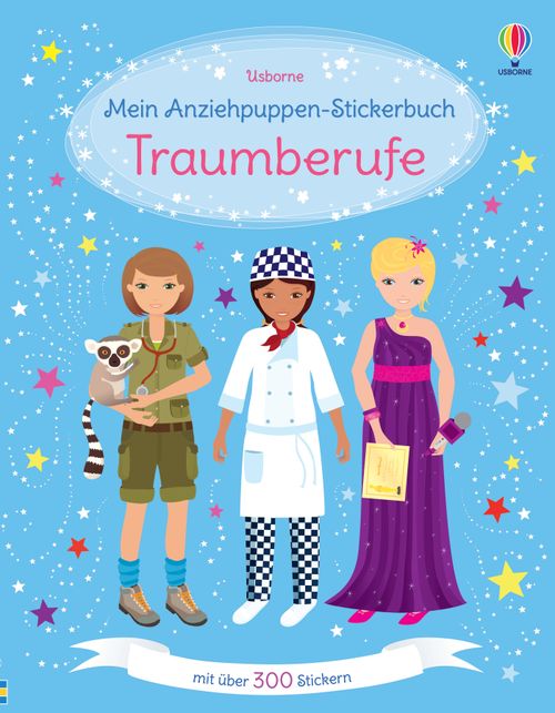 Cover des Buches Mein Anziehpuppen-Stickerbuch: Traumberufe von 