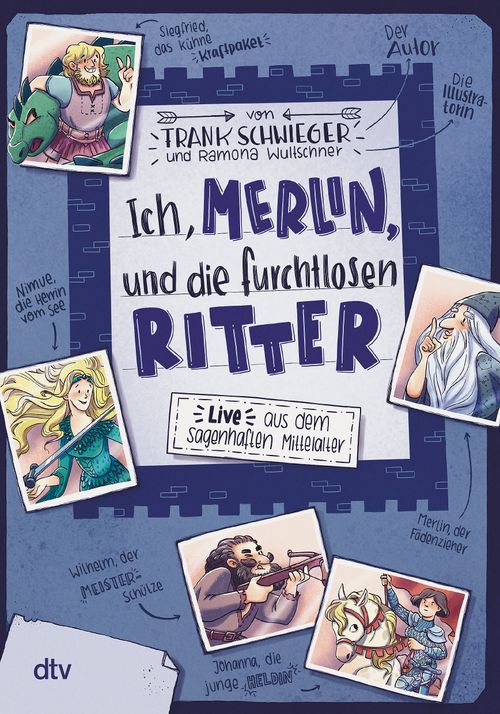 Cover des Buches Ich, Merlin, und die furchtlosen Ritter von 