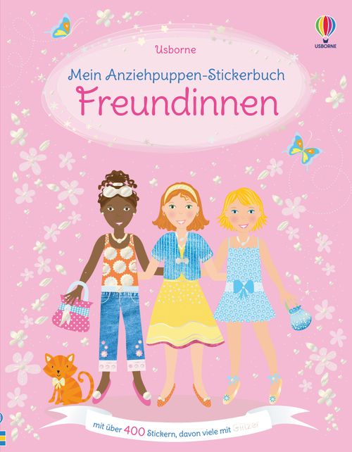 Cover des Buches Mein Anziehpuppen-Stickerbuch: Freundinnen von 
