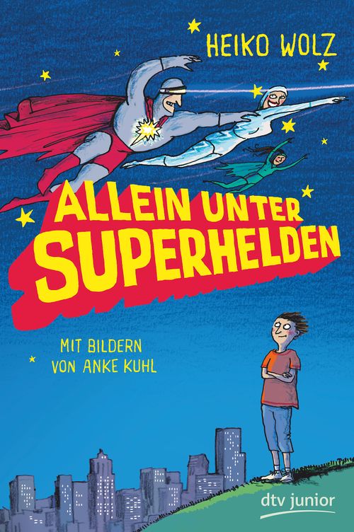 Cover des Buches Allein unter Superhelden von 