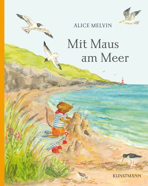 Cover des Buches Mit Maus am Meer von Alice Melvin