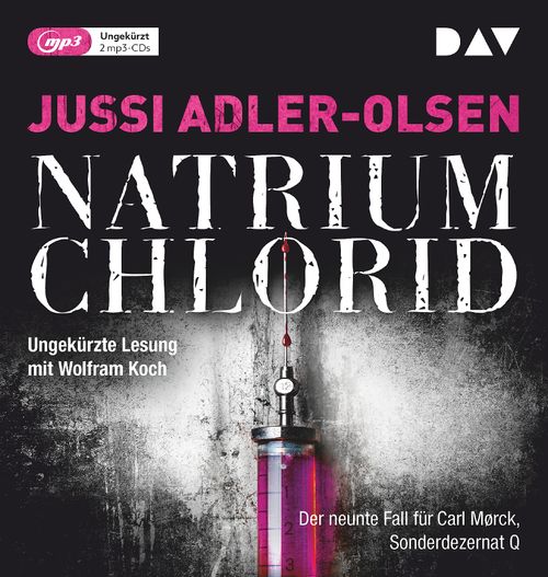 Cover des Buches NATRIUM CHLORID. Der neunte Fall für Carl Mørck, Sonderdezernat Q von Jussi Adler-Olsen