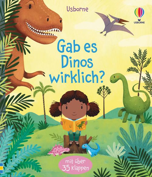 Cover des Buches Gab es Dinos wirklich? von Katie Daynes