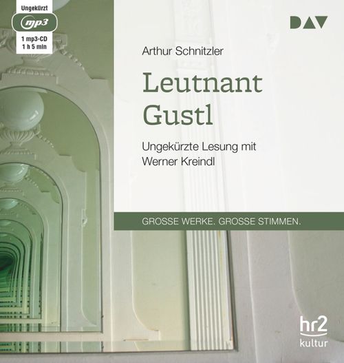 Cover des Buches Leutnant Gustl von 