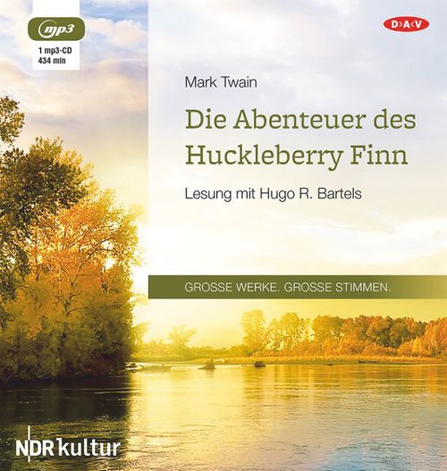 Cover des Buches Die Abenteuer des Huckleberry Finn von 