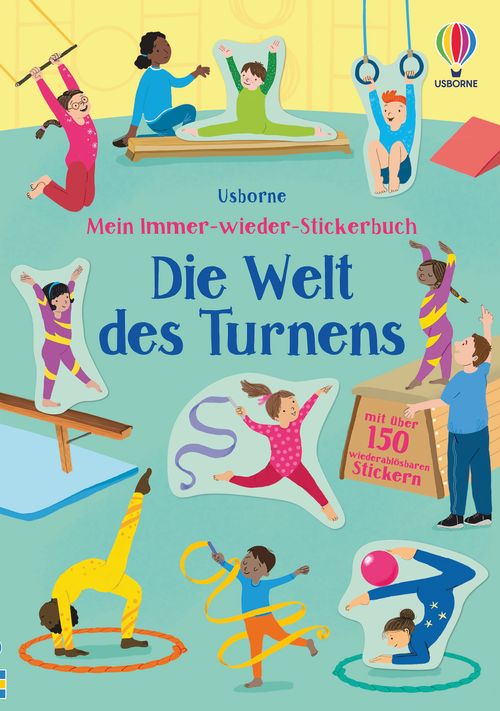 Cover des Buches Mein Immer-wieder-Stickerbuch: Die Welt des Turnens von 