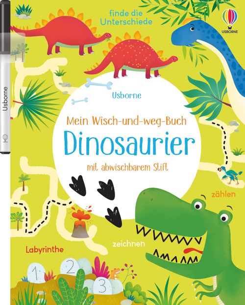 Cover des Buches Mein Wisch-und-weg-Buch: Dinosaurier von 
