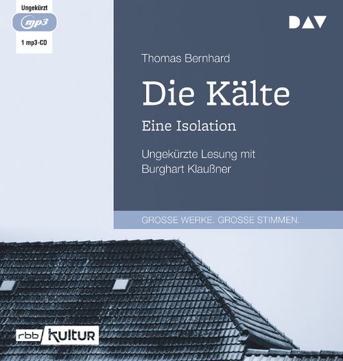 Cover des Buches Die Kälte. Eine Isolation von 