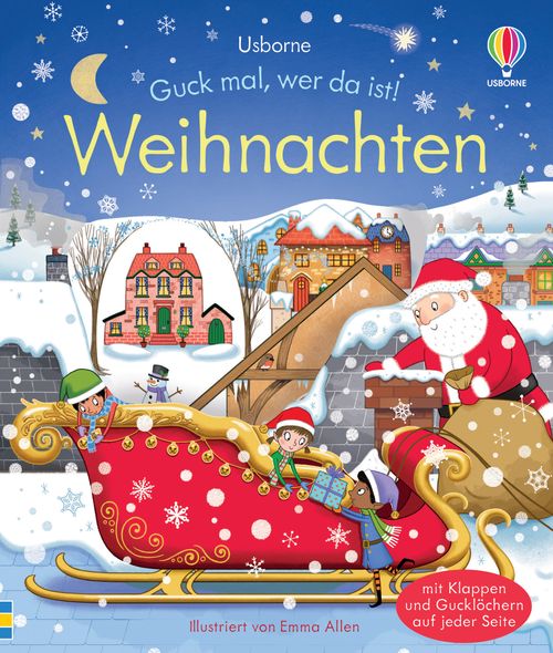 Cover des Buches Guck mal, wer da ist! Weihnachten von Anna Milbourne